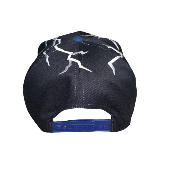 Vintage 90s Penn State Nittany Lions Drew Pearson Lightning Snapback Hat - Picture 5 of 6